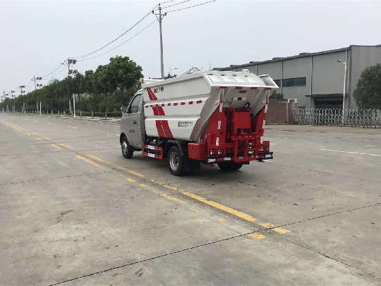 長(zhǎng)安3.5方后掛桶垃圾車