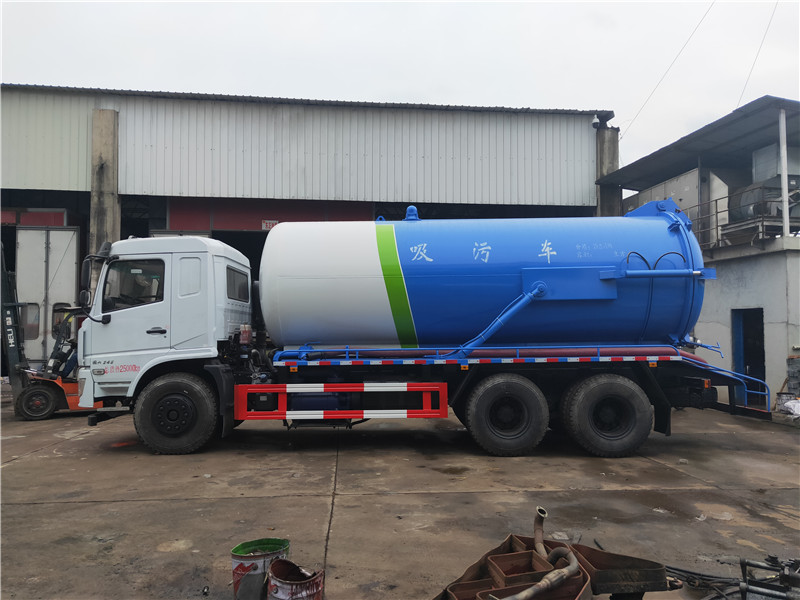 罐式東風后雙橋污水污泥清運車